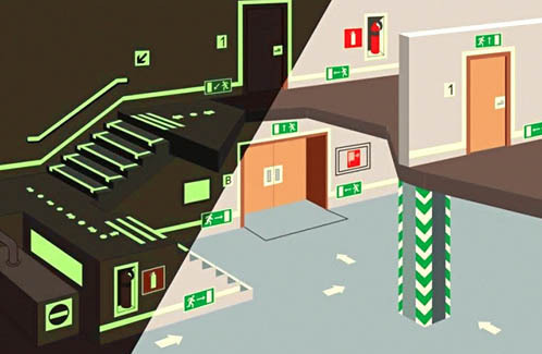 Фотолюменисцентные системы эвакуации Фотолюменисцентные системы эвакуации